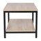 Flash Furniture Driftwood 2 Shelf Modern Wood & Metal Coffee Table NAN-JH-17163-GG - alternate 5